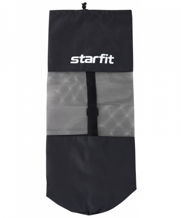 Сумка для ковриков cпортивная STARFIT FA-301, 30x70см, черная