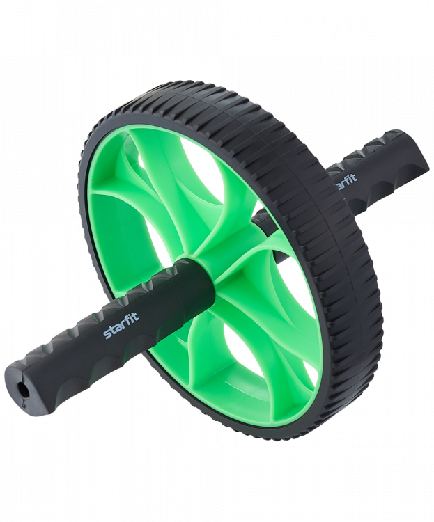 Ролик для пресса STARFIT RL-103, зеленый/черный