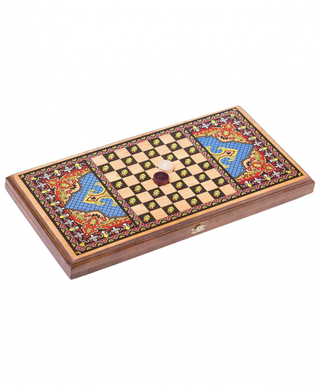 Нарды средние 550х290х40 Бухарские