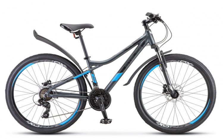 Велосипед Stels Navigator 610 MD V050 (антрацитовый/синий, 14")