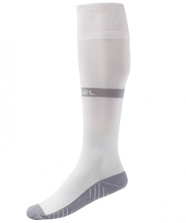 Гетры футбольные Jögel CAMP ADVANCED SOCKS JC1GA0323.00, белый/серый