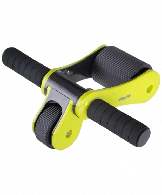 Ролик для пресса STARFIT RL-108, складной, черно-зеленый