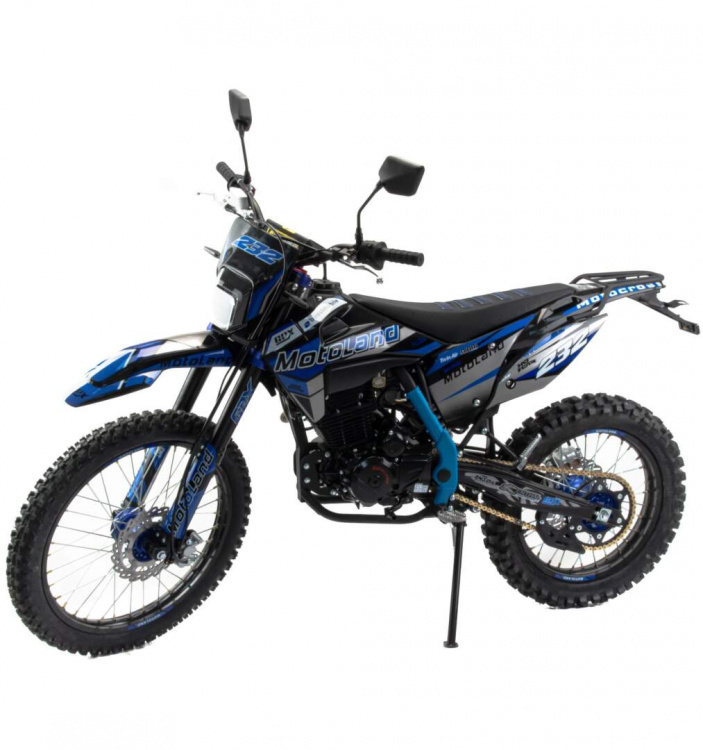 Мотоцикл Кросс Motoland XT250 HS 172FMM (PR5) ПТС синий	