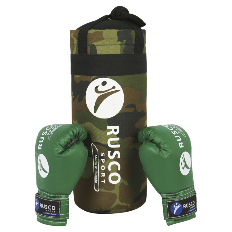 Набор бокс. начинающих RUSCO SPORT хаки (6 OZ)
