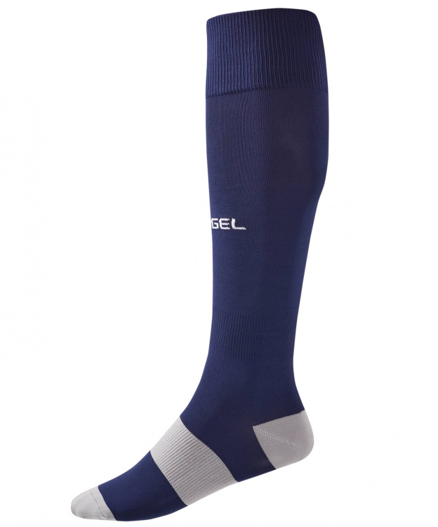 Гетры футбольные Jögel CAMP BASIC SOCKS, темно-синий/серый/белый