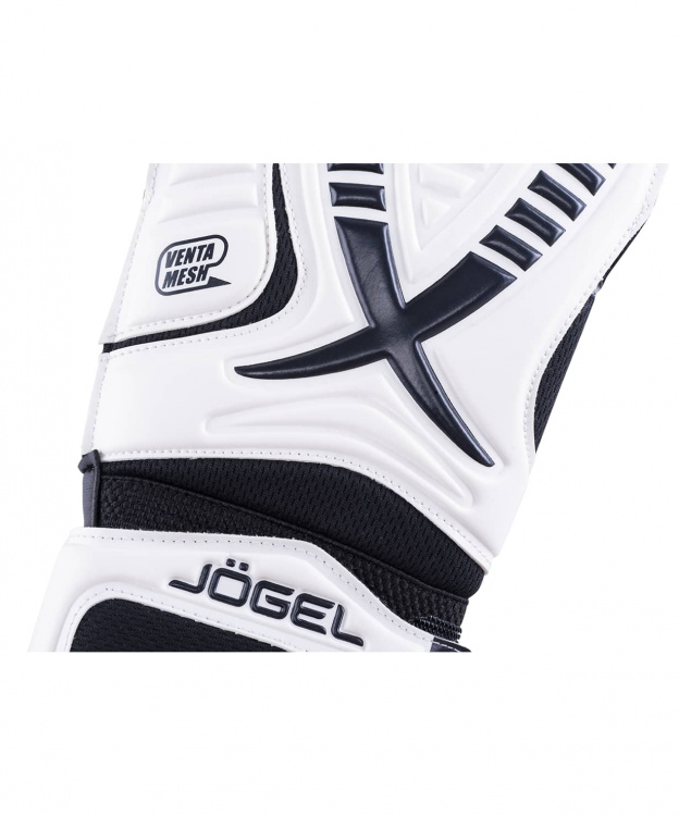 Перчатки вратарские Jogel ONE Wizard CL3 Flat, белый
