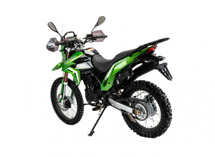 Мотоцикл Motoland GL250 ENDURO (172FMM-5/PR250) зеленый