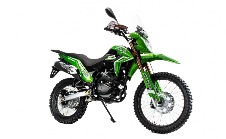 Мотоцикл Motoland GL250 ENDURO (172FMM-5/PR250) зеленый