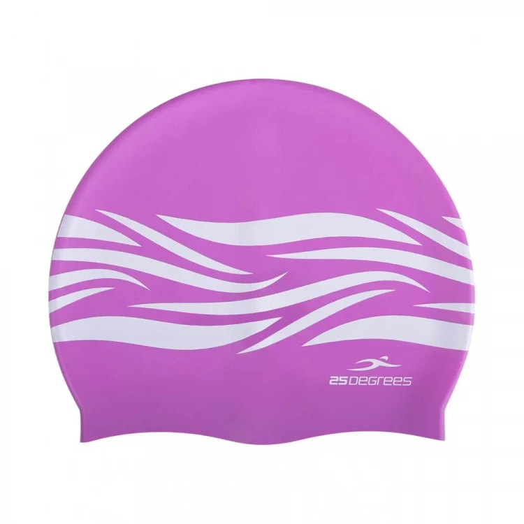 Шапочка для плавания 25DEGREES Fame Lilac 25D21006J, силикон, подростковый