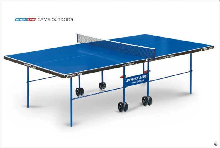 6034 тен. стол Startline Game OUTDOOR с сеткой